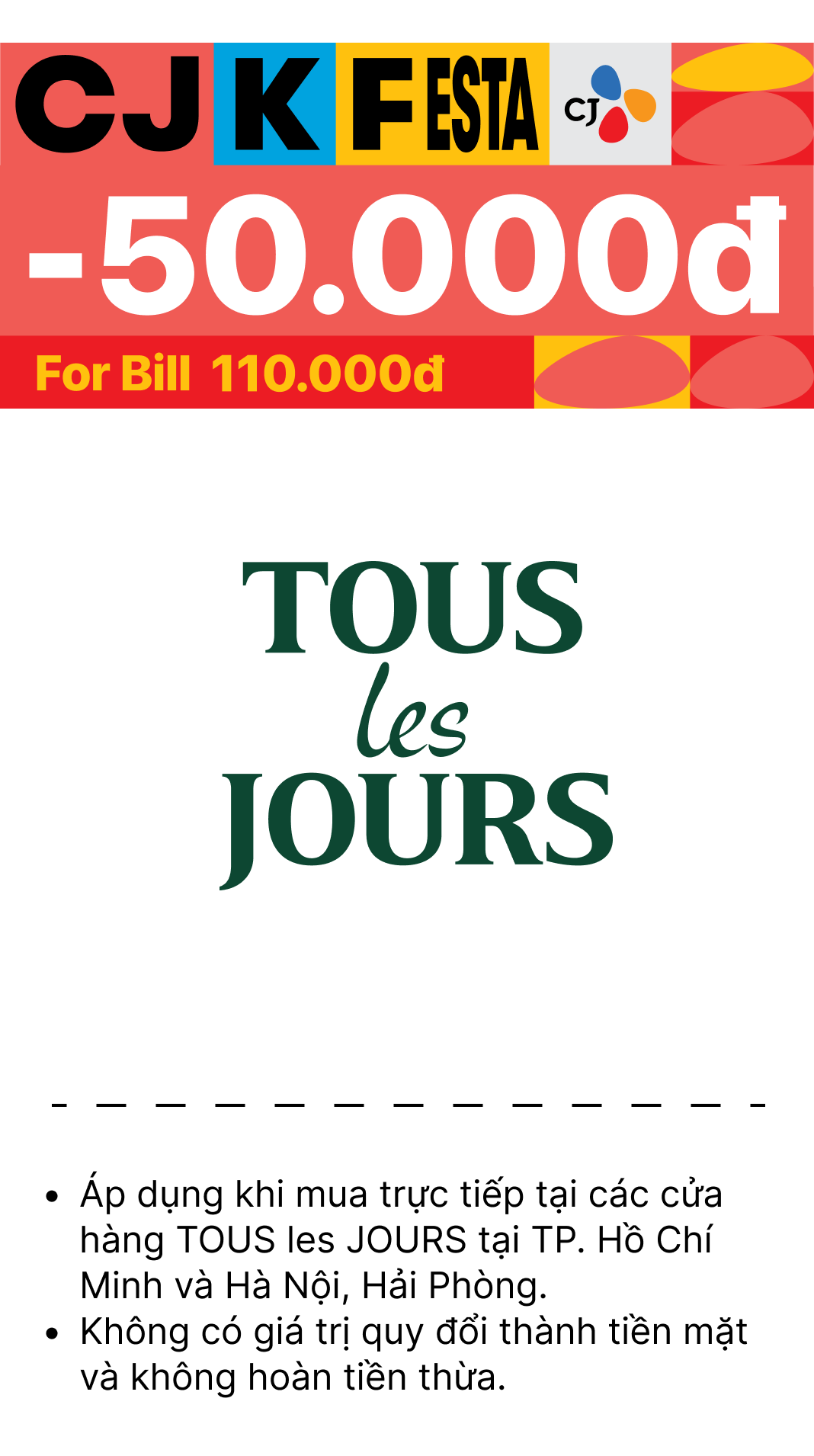 voucher tous les jours